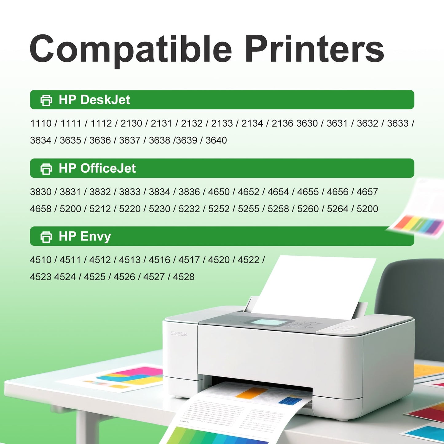 63 Tri-color Ink Cartridge Compatible for 63 Ink Cartridges (1 Color) Printer