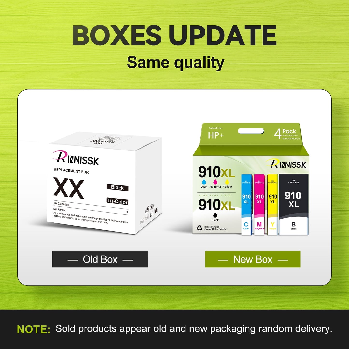 910 Ink for HP 910 Ink Cartridges Combo Pack (4-pack) Compatible for 910XL Printer Ink HP OfficeJet 8010 Ink Series