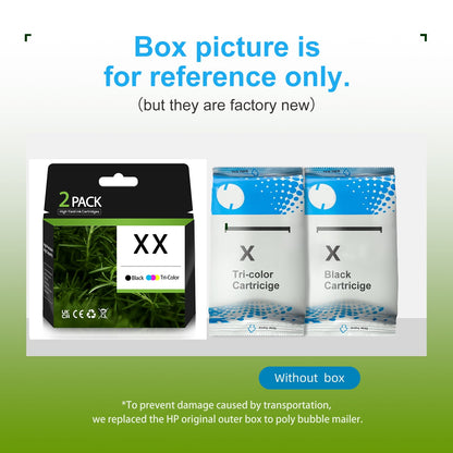 64 Black Ink Cartridges for HP 64 Ink Cartridges Combo Pack Compatible for HP Printer Ink 64 (2 Black) Printer