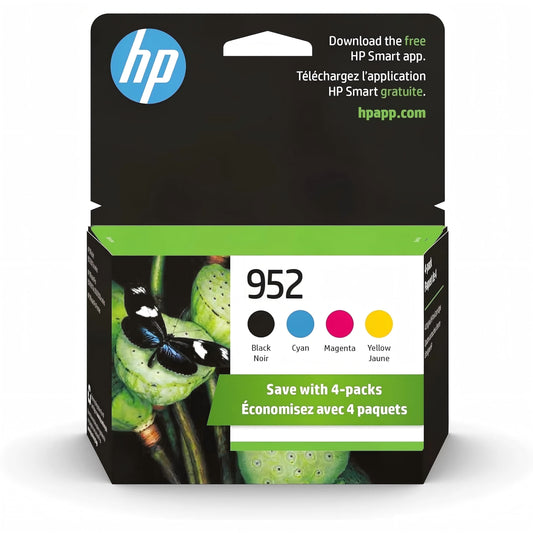 952 Ink for HP 952 Ink Cartridges (4-pack) for HP 952XL Ink Cartridges Combo Pack Compatible for HP Officejet 8740 Ink Series