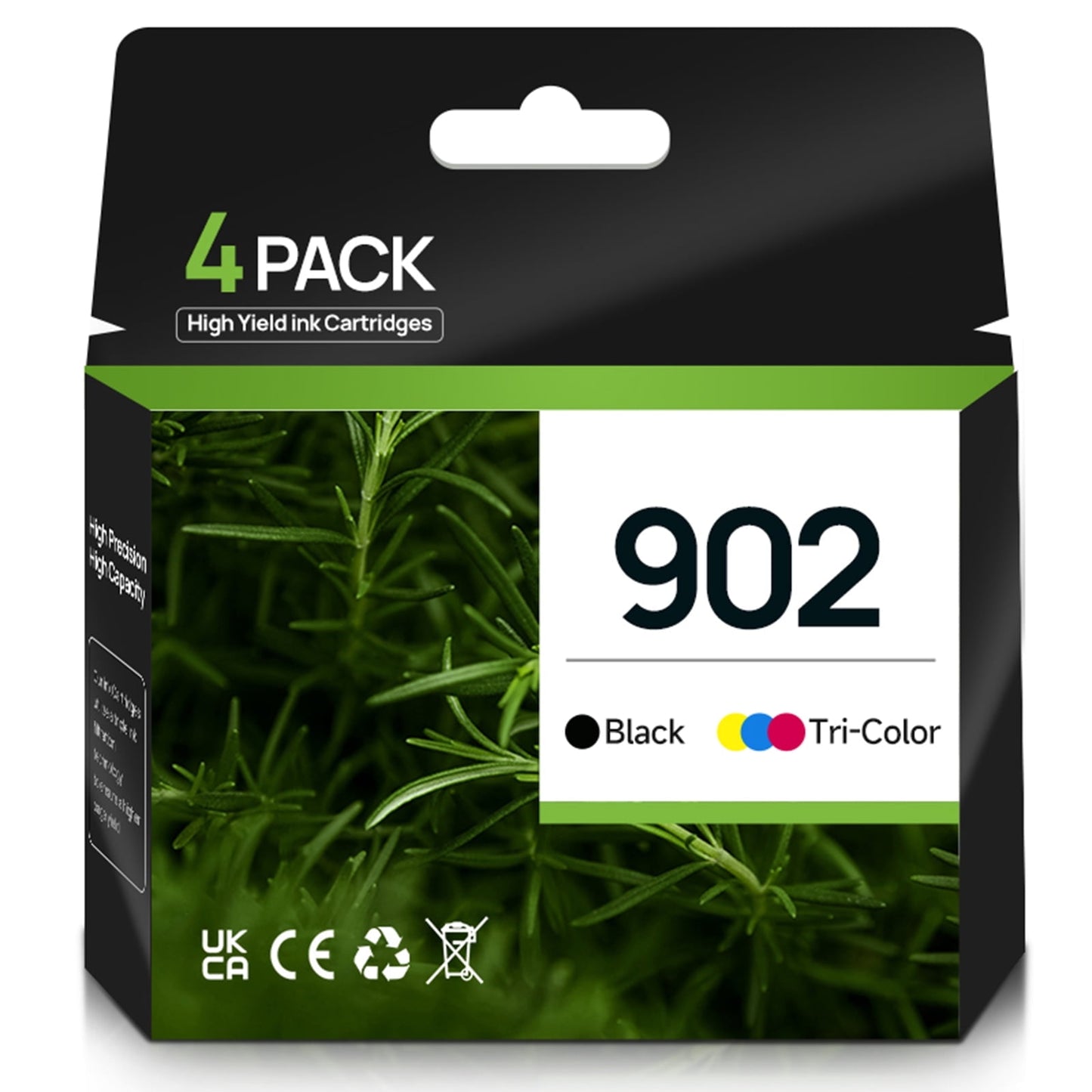 902 Black Ink Cartridge for HP 902 Ink Cartridges (1 Pack) Compatible for 902XL Ink HP OfficeJet 6958 Ink Series