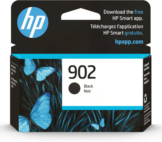 902 Black Ink Cartridge for HP 902 Ink Cartridges (1 Pack) Compatible for 902XL Ink HP OfficeJet 6958 Ink Series