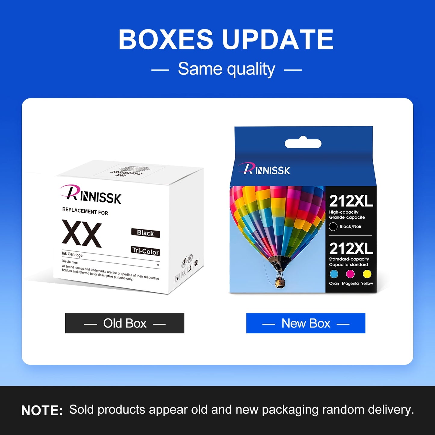 212XL Ink Cartridges for Epson 212 Ink Cartridges for Epson 212XL Ink for Epson XP-4105 WF-2830 XP-4100 WF-2850 Printer 5-Pack (2 Black Cyan Magenta Yellow)