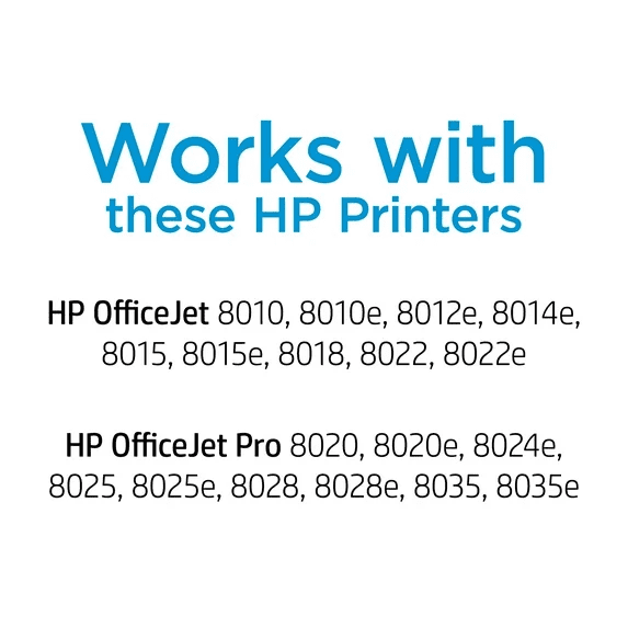 910 Ink for HP 910 Ink Cartridges Combo Pack (4-pack) Compatible for 910 XL HP Printer Ink HP OfficeJet 8010 Ink Series