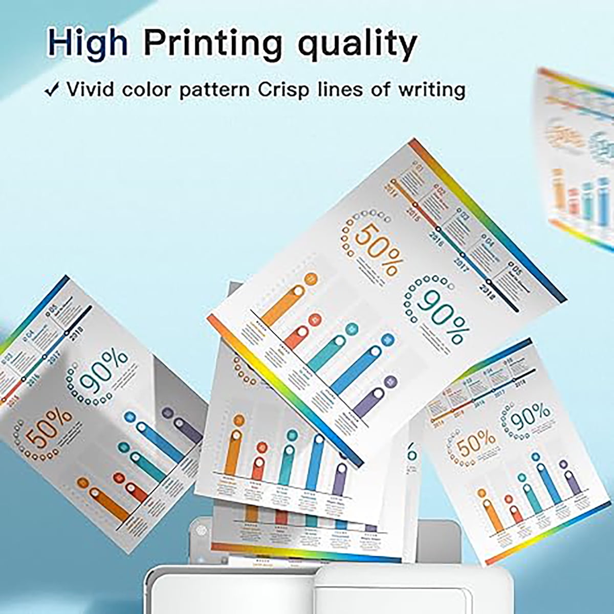 65 Ink Cartridges Compatible for HP 65 Ink Cartridge for HP Ink 65 Black Combo Printers(2 Black)